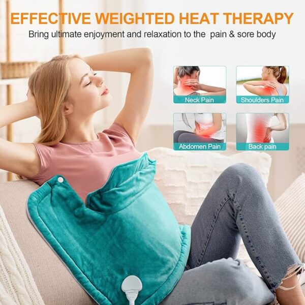 Heating Pad for Neck and Shoulders and Back - Image 4