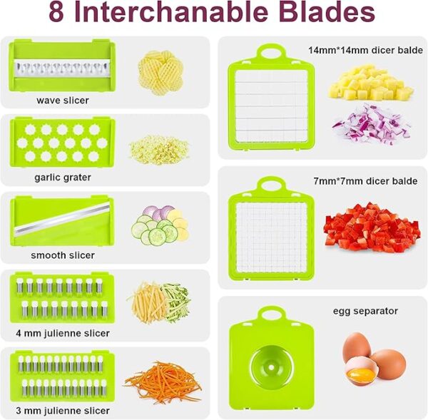 Choppermultifunctional Vegetable Chopper and Slicer - Image 5