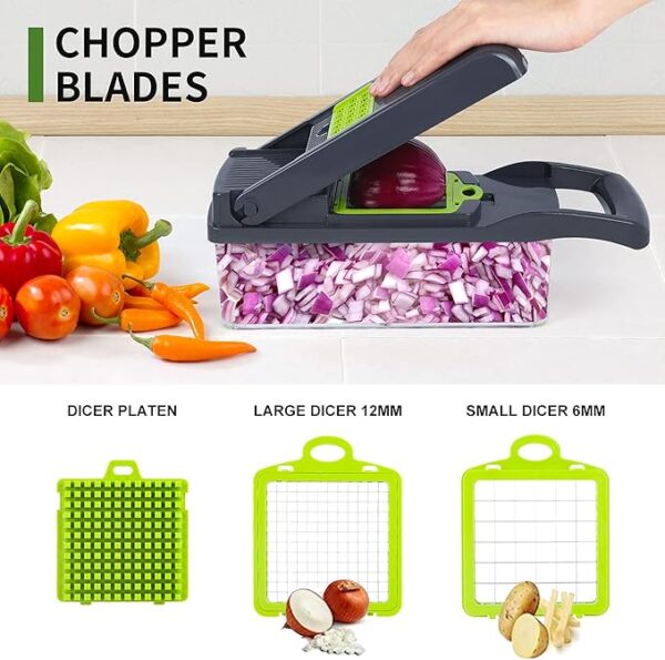 Choppermultifunctional Vegetable Chopper and Slicer