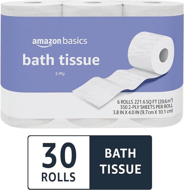 Amazon Basics 2-Ply Toilet Paper - Image 2
